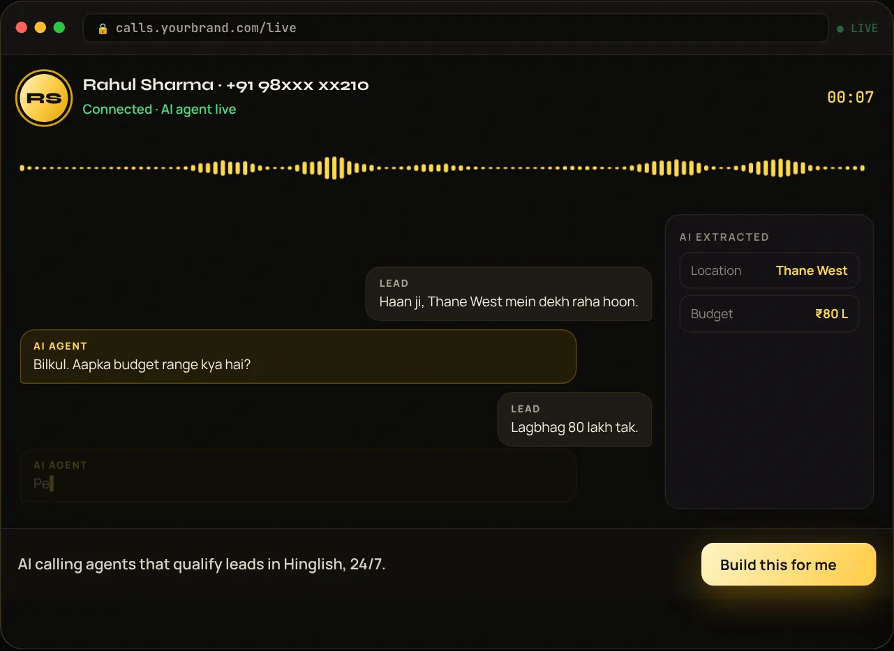 VoxNX illustrative interface