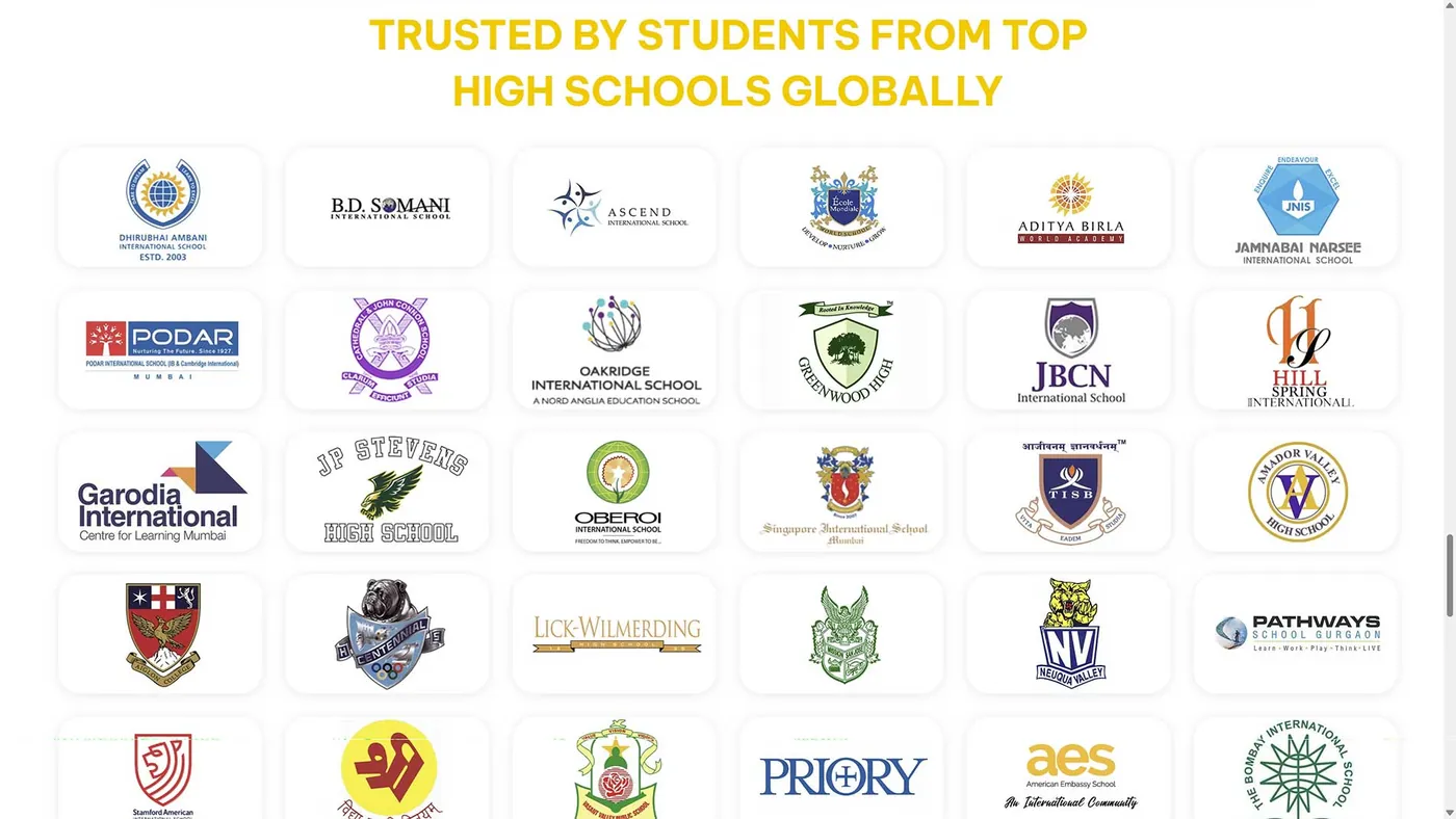 Student Innovation Hub website screen 4